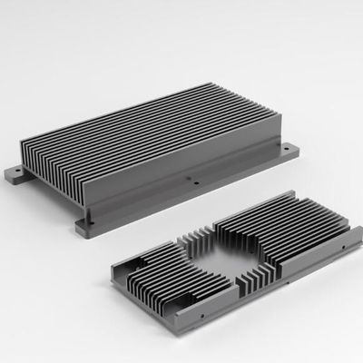 Precyzyjne niestandardowe wytłaczanie aluminium Obróbka CNC chłodnicy ze stopu aluminium