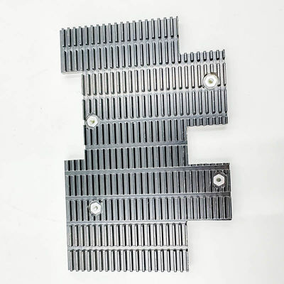 Niestandardowy radiator ze stopu aluminium 3240 11 mm utleniony czarny radiator elektroniczny z chipem