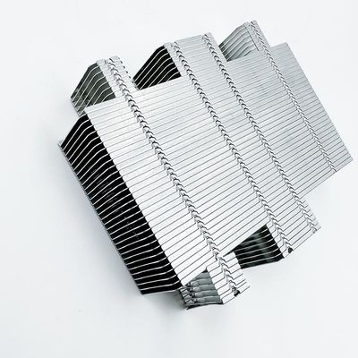 Dostosowane części do obróbki CNC Miedziane aluminiowe żebra chłodnicy do procesora