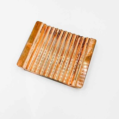 Obróbka CNC Całkowicie miedziany radiator procesora, radiator do skrawania dla przemysłu oświetleniowego