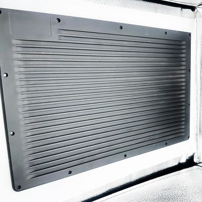 Obróbka CNC Frezowanie Toczenie części Aluminiowy radiator do wytłaczania dla przyrządu komunikacyjnego