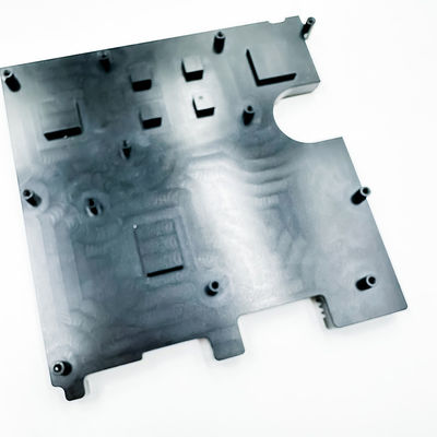 Części samochodowe do obróbki CNC Aluminiowy, anodowany na czarno grzejnik radiatora
