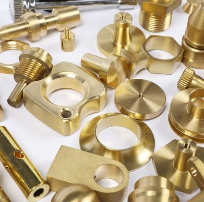 Niestandardowe niestandardowe części mosiężne Obróbka sprzętu mechanicznego Toczenie na tokarce CNC