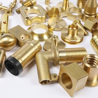 Niestandardowe niestandardowe części mosiężne Obróbka sprzętu mechanicznego Toczenie na tokarce CNC